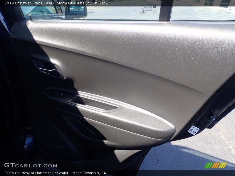 Storm Blue Metallic / Jet Black 2019 Chevrolet Trax LS AWD