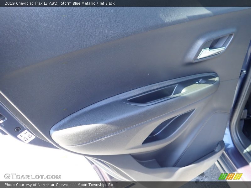 Storm Blue Metallic / Jet Black 2019 Chevrolet Trax LS AWD
