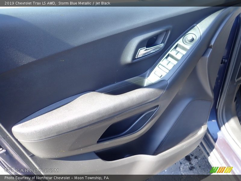 Storm Blue Metallic / Jet Black 2019 Chevrolet Trax LS AWD