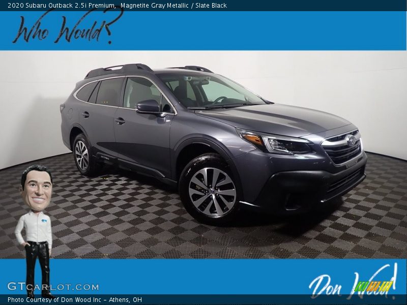 Magnetite Gray Metallic / Slate Black 2020 Subaru Outback 2.5i Premium