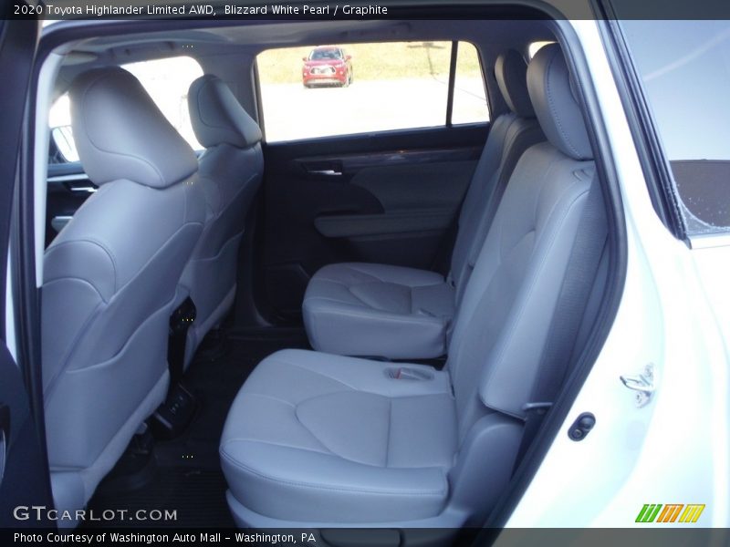 Blizzard White Pearl / Graphite 2020 Toyota Highlander Limited AWD