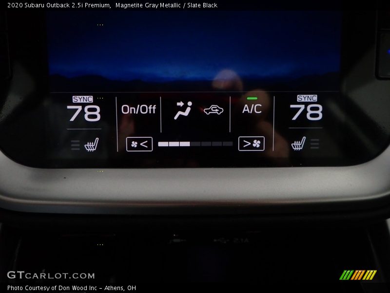 Magnetite Gray Metallic / Slate Black 2020 Subaru Outback 2.5i Premium