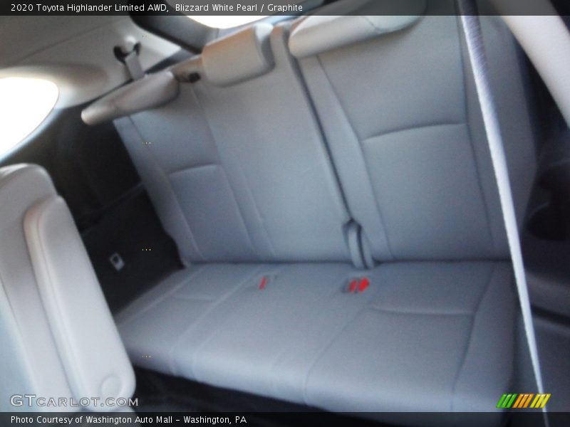 Blizzard White Pearl / Graphite 2020 Toyota Highlander Limited AWD