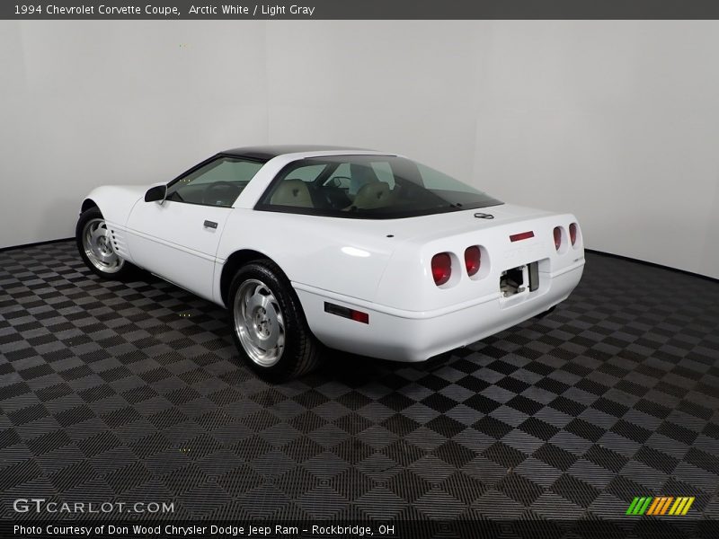 Arctic White / Light Gray 1994 Chevrolet Corvette Coupe