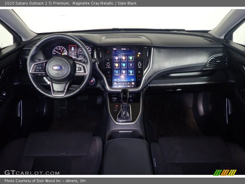 Magnetite Gray Metallic / Slate Black 2020 Subaru Outback 2.5i Premium
