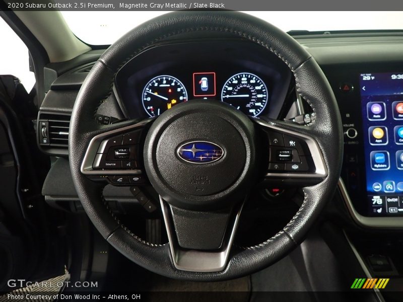 Magnetite Gray Metallic / Slate Black 2020 Subaru Outback 2.5i Premium