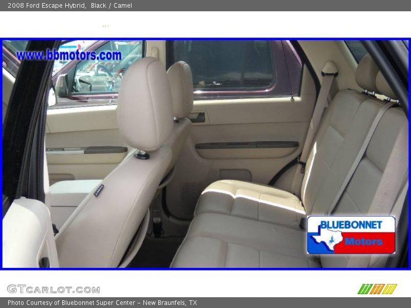 Black / Camel 2008 Ford Escape Hybrid