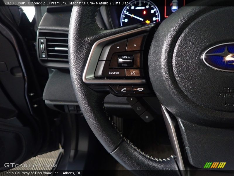 Magnetite Gray Metallic / Slate Black 2020 Subaru Outback 2.5i Premium
