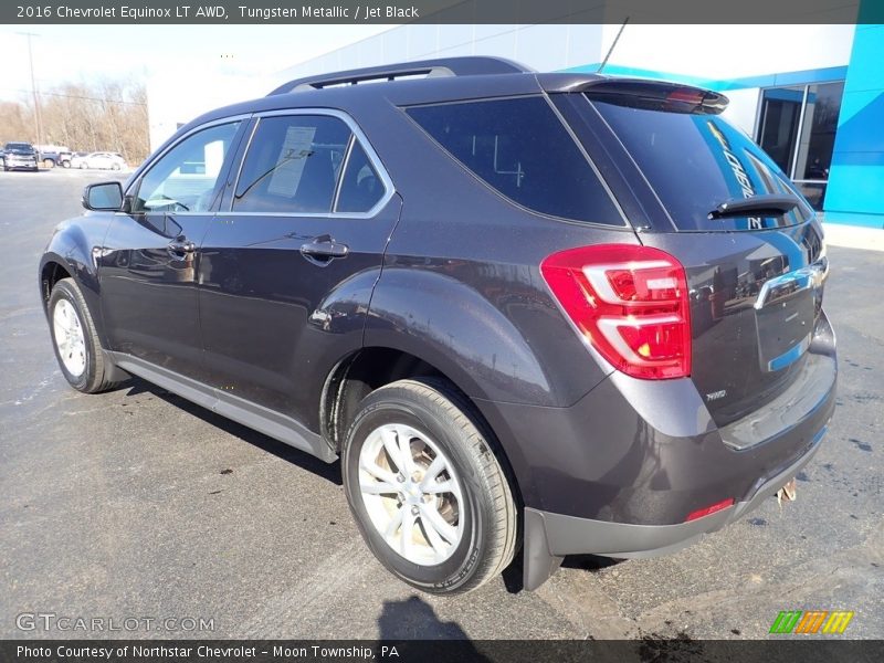 Tungsten Metallic / Jet Black 2016 Chevrolet Equinox LT AWD