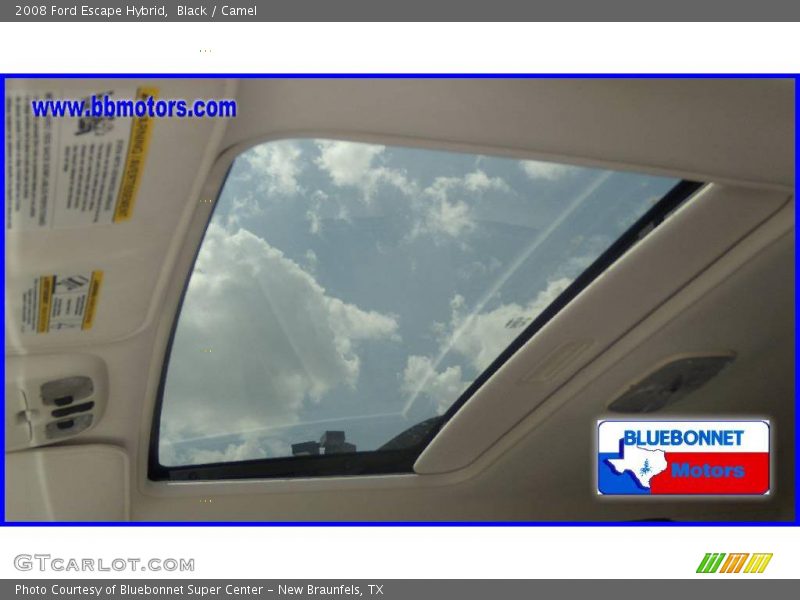 Black / Camel 2008 Ford Escape Hybrid
