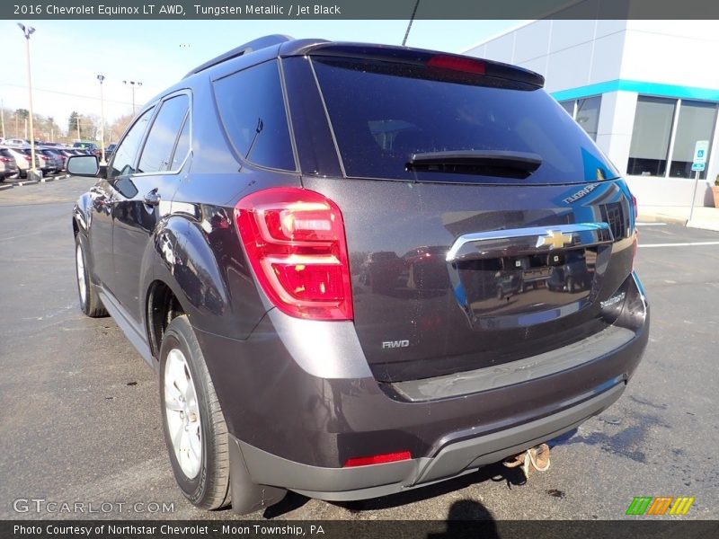 Tungsten Metallic / Jet Black 2016 Chevrolet Equinox LT AWD