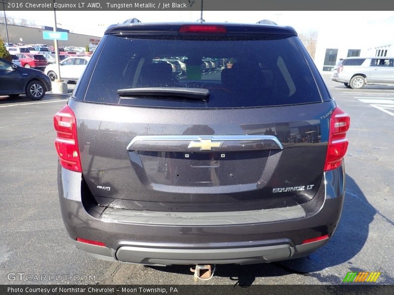 Tungsten Metallic / Jet Black 2016 Chevrolet Equinox LT AWD