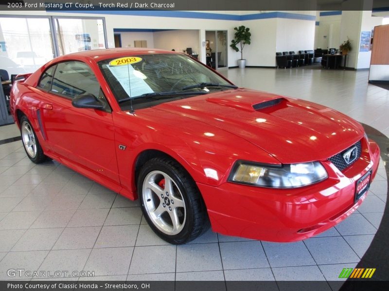 Front 3/4 View of 2003 Mustang GT Coupe