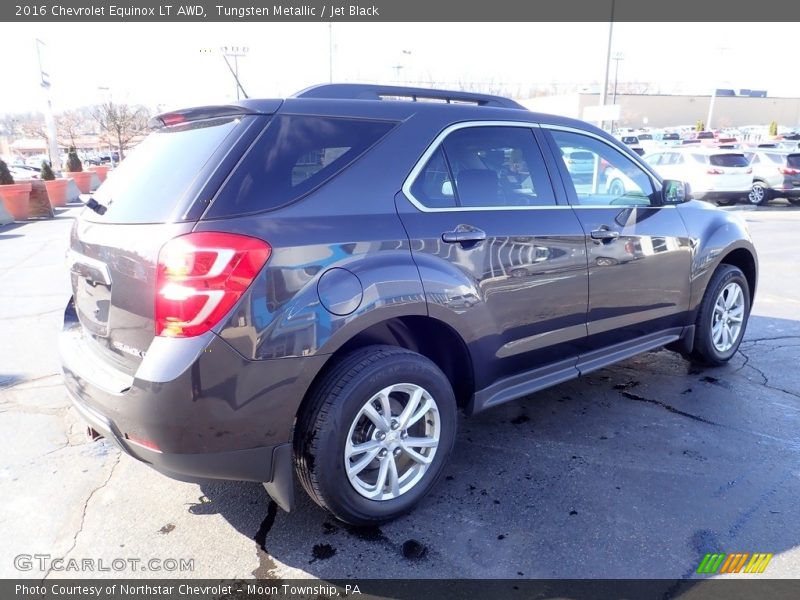 Tungsten Metallic / Jet Black 2016 Chevrolet Equinox LT AWD