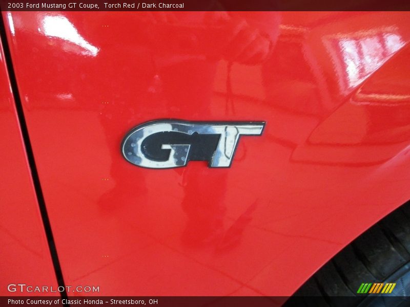 Torch Red / Dark Charcoal 2003 Ford Mustang GT Coupe