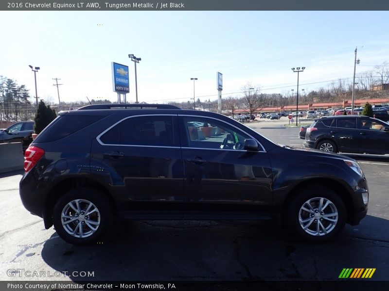 Tungsten Metallic / Jet Black 2016 Chevrolet Equinox LT AWD