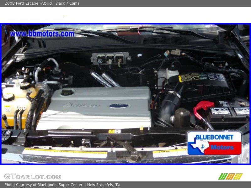 Black / Camel 2008 Ford Escape Hybrid