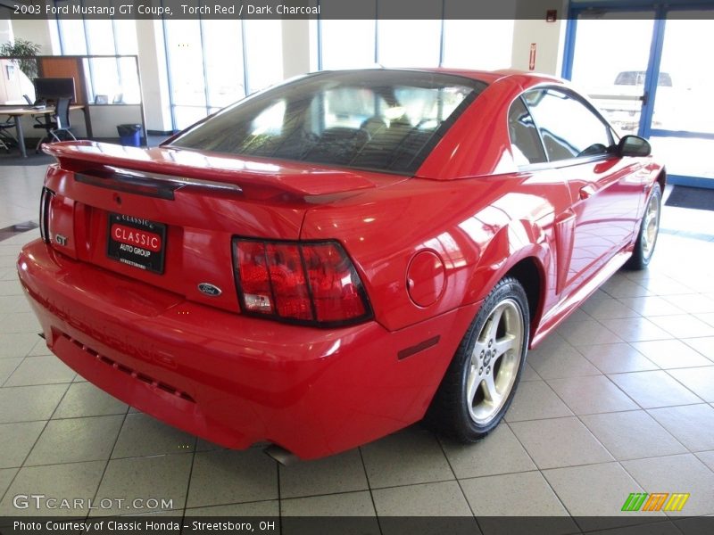 Torch Red / Dark Charcoal 2003 Ford Mustang GT Coupe