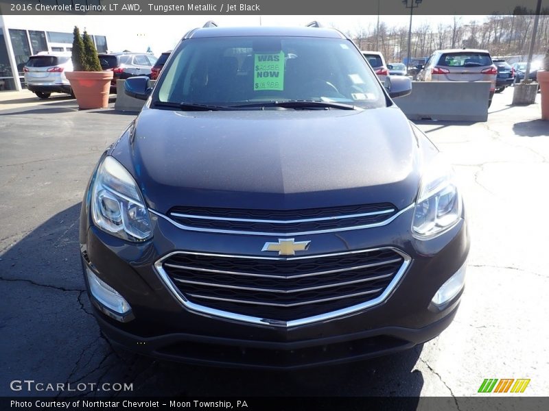 Tungsten Metallic / Jet Black 2016 Chevrolet Equinox LT AWD