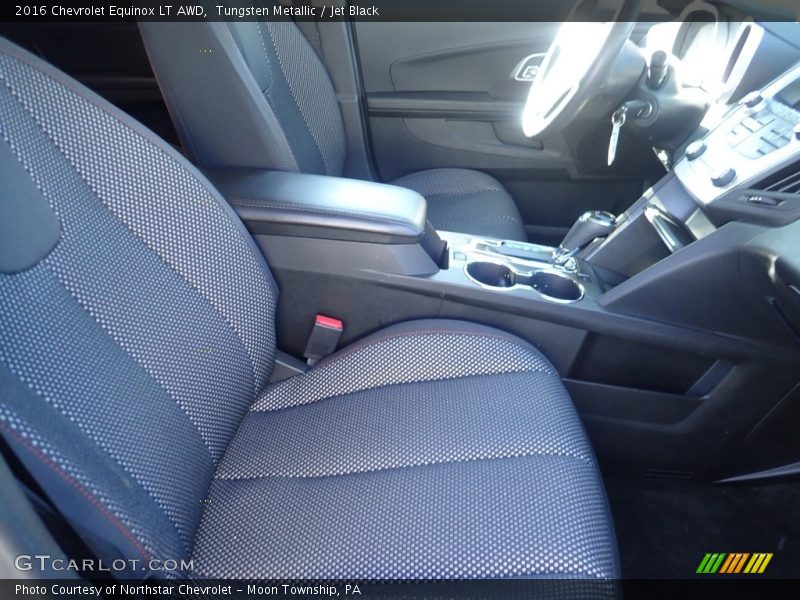 Tungsten Metallic / Jet Black 2016 Chevrolet Equinox LT AWD