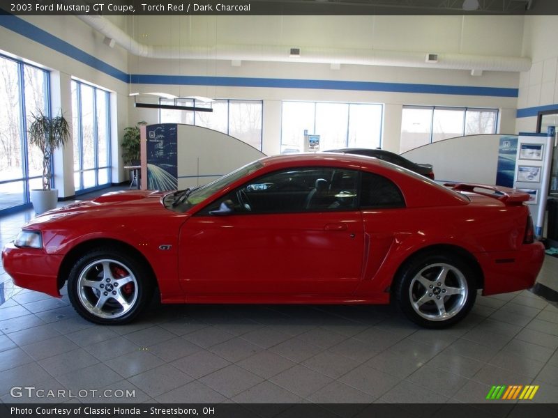 Torch Red / Dark Charcoal 2003 Ford Mustang GT Coupe