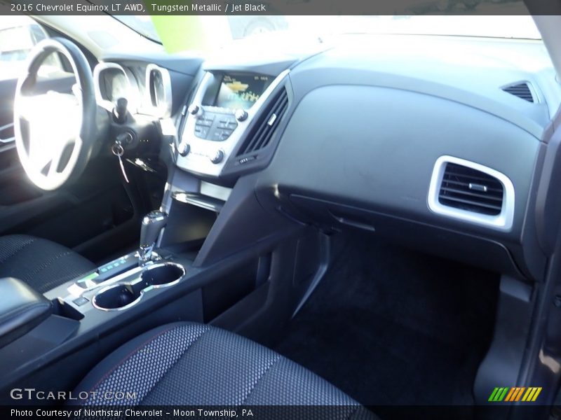Tungsten Metallic / Jet Black 2016 Chevrolet Equinox LT AWD