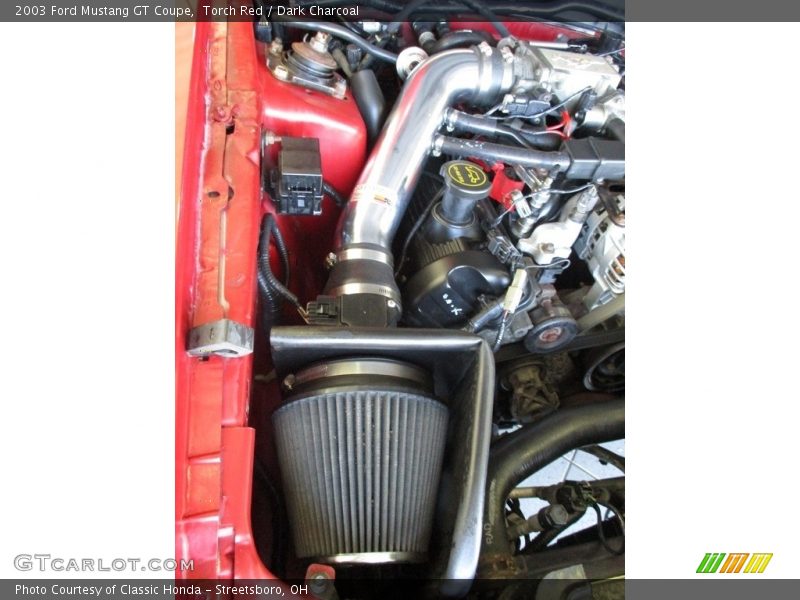 Torch Red / Dark Charcoal 2003 Ford Mustang GT Coupe