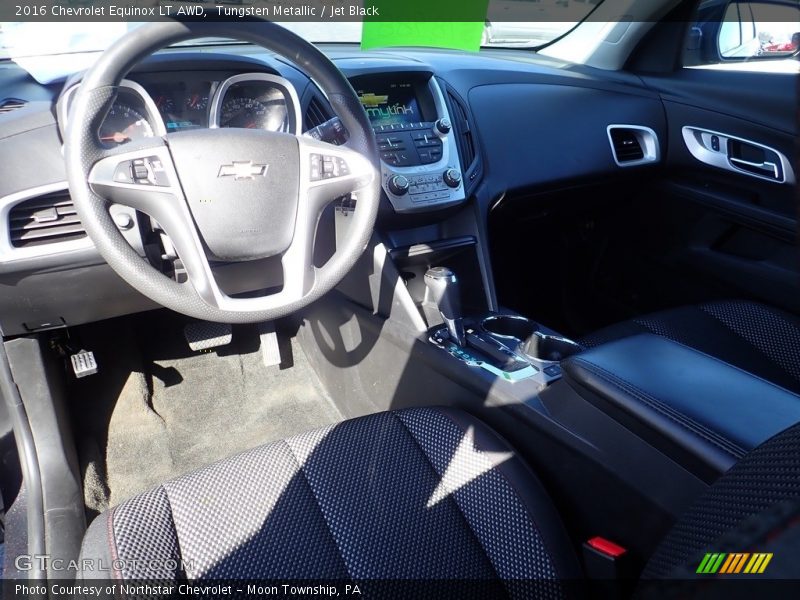 Tungsten Metallic / Jet Black 2016 Chevrolet Equinox LT AWD
