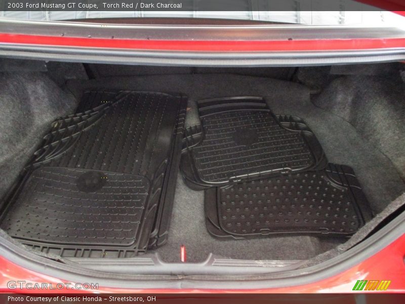 Torch Red / Dark Charcoal 2003 Ford Mustang GT Coupe