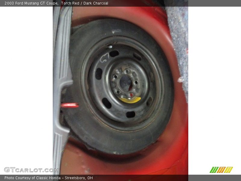 Torch Red / Dark Charcoal 2003 Ford Mustang GT Coupe
