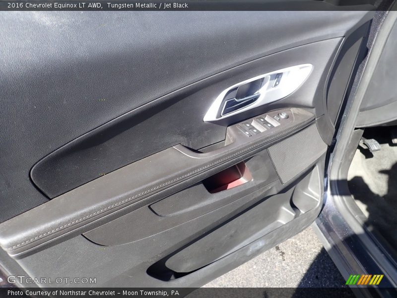 Tungsten Metallic / Jet Black 2016 Chevrolet Equinox LT AWD
