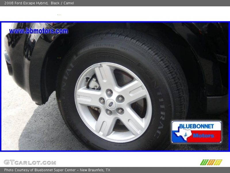 Black / Camel 2008 Ford Escape Hybrid
