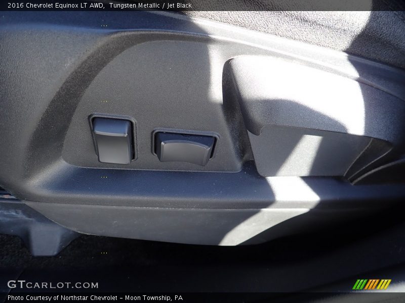 Tungsten Metallic / Jet Black 2016 Chevrolet Equinox LT AWD