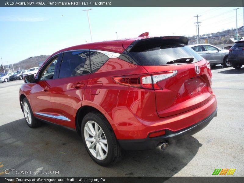 Performance Red Pearl / Parchment 2019 Acura RDX AWD