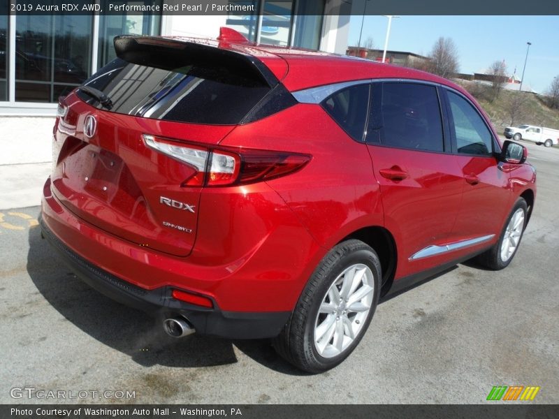 Performance Red Pearl / Parchment 2019 Acura RDX AWD