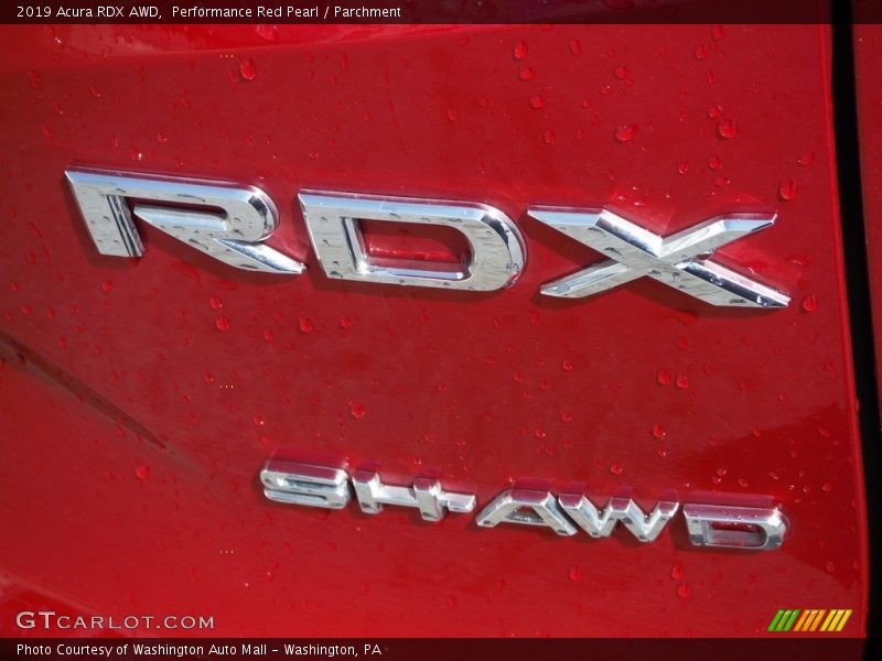 Performance Red Pearl / Parchment 2019 Acura RDX AWD