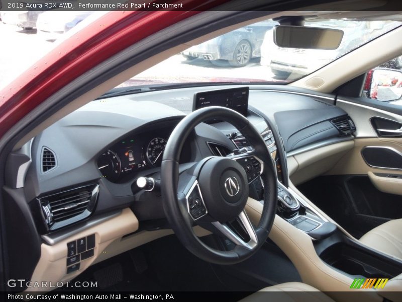 Performance Red Pearl / Parchment 2019 Acura RDX AWD