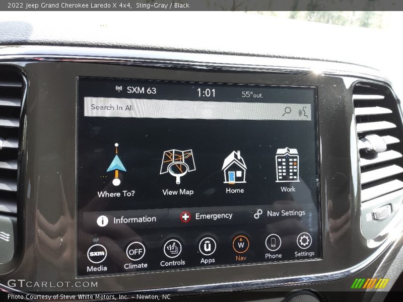 Sting-Gray / Black 2022 Jeep Grand Cherokee Laredo X 4x4
