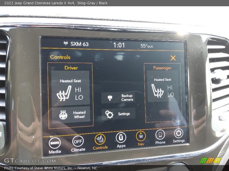 Sting-Gray / Black 2022 Jeep Grand Cherokee Laredo X 4x4