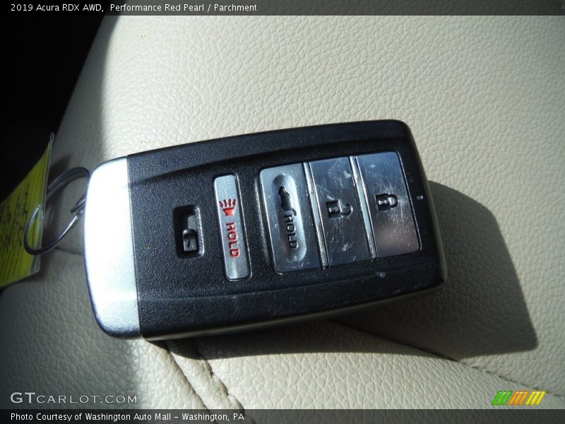 Performance Red Pearl / Parchment 2019 Acura RDX AWD