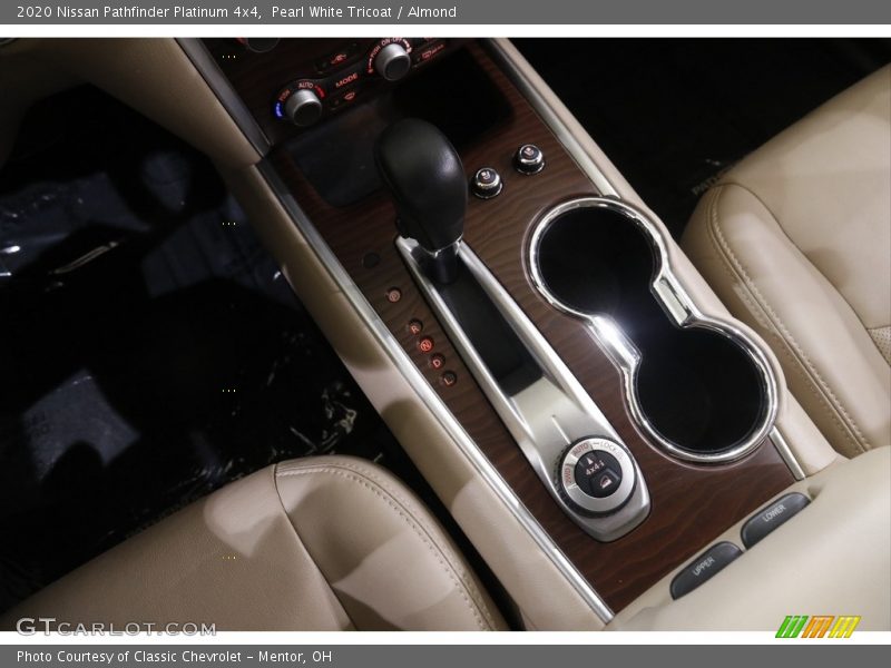Pearl White Tricoat / Almond 2020 Nissan Pathfinder Platinum 4x4