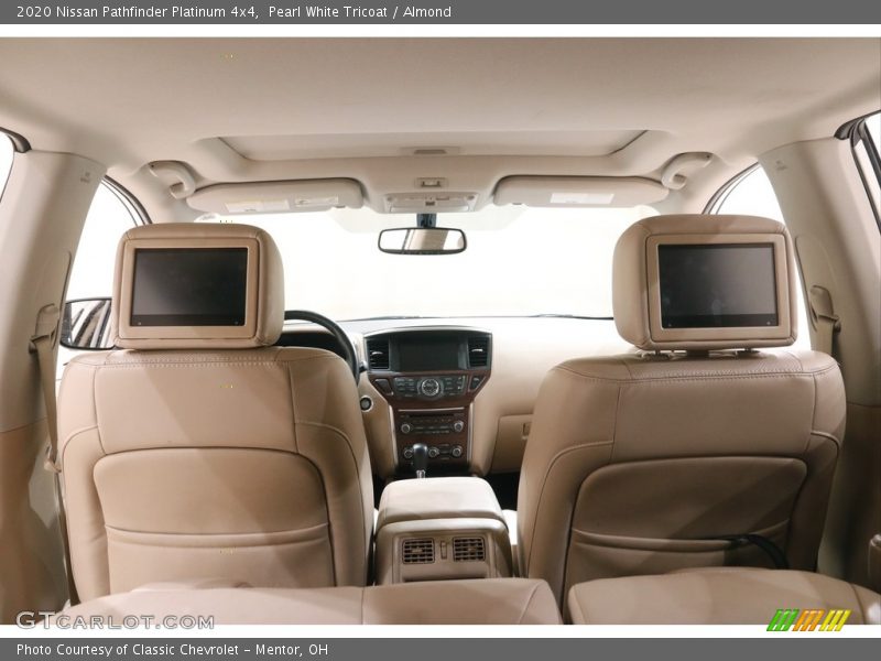 Pearl White Tricoat / Almond 2020 Nissan Pathfinder Platinum 4x4