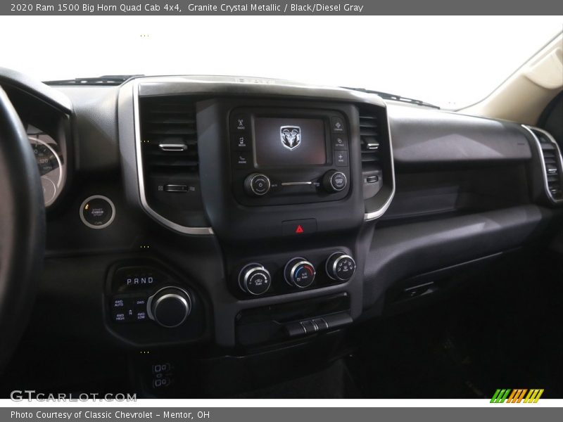 Granite Crystal Metallic / Black/Diesel Gray 2020 Ram 1500 Big Horn Quad Cab 4x4
