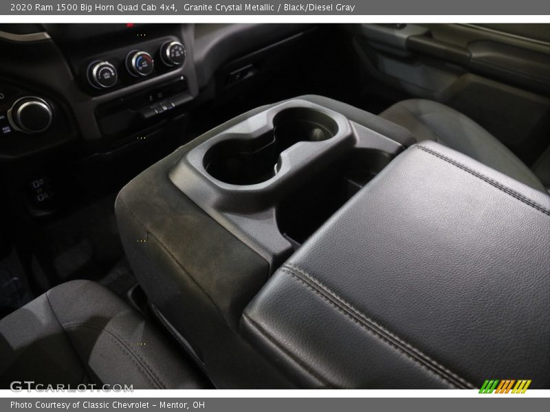 Granite Crystal Metallic / Black/Diesel Gray 2020 Ram 1500 Big Horn Quad Cab 4x4