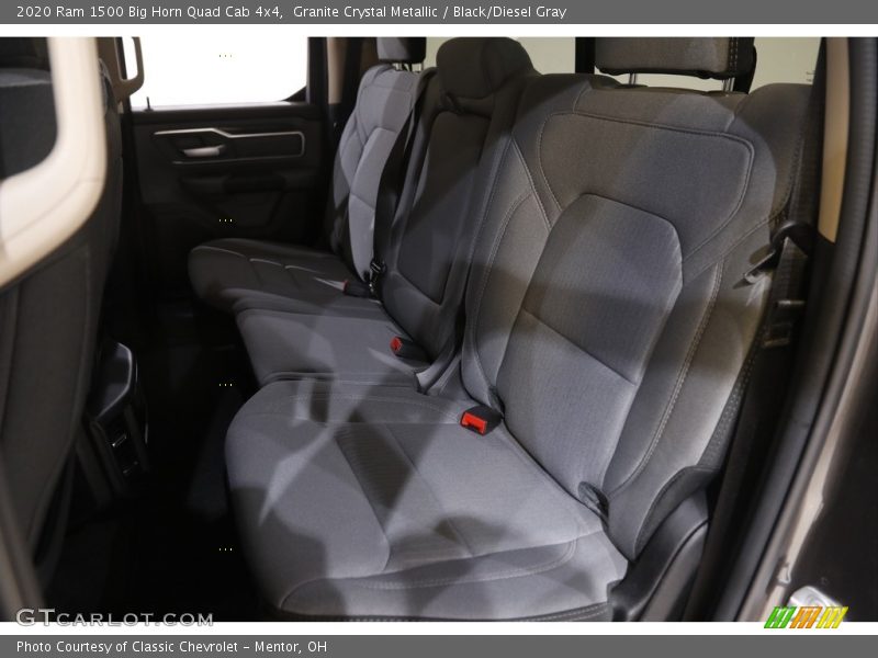 Granite Crystal Metallic / Black/Diesel Gray 2020 Ram 1500 Big Horn Quad Cab 4x4