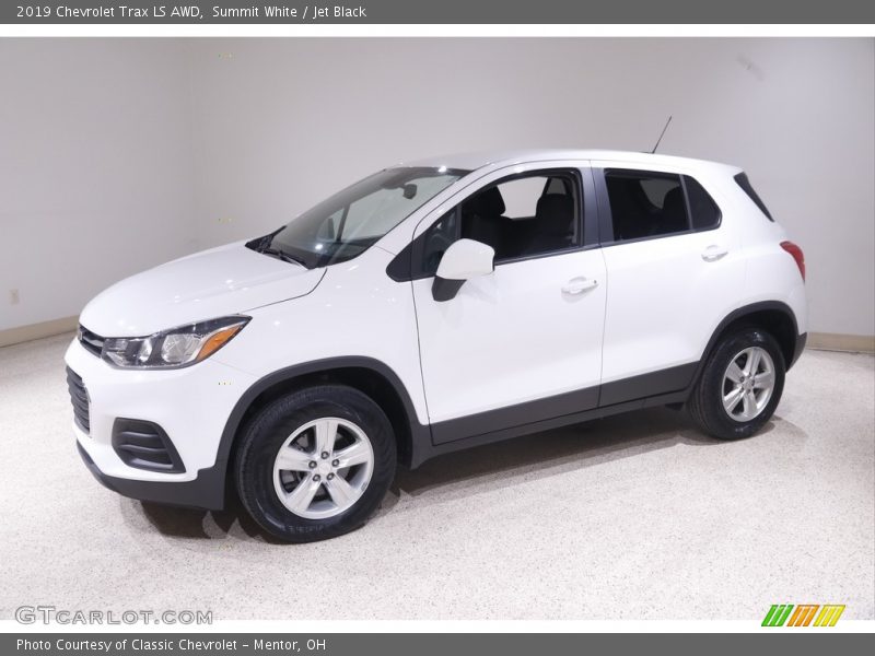 Summit White / Jet Black 2019 Chevrolet Trax LS AWD