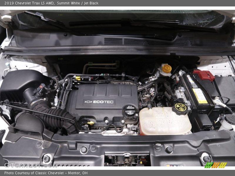 Summit White / Jet Black 2019 Chevrolet Trax LS AWD