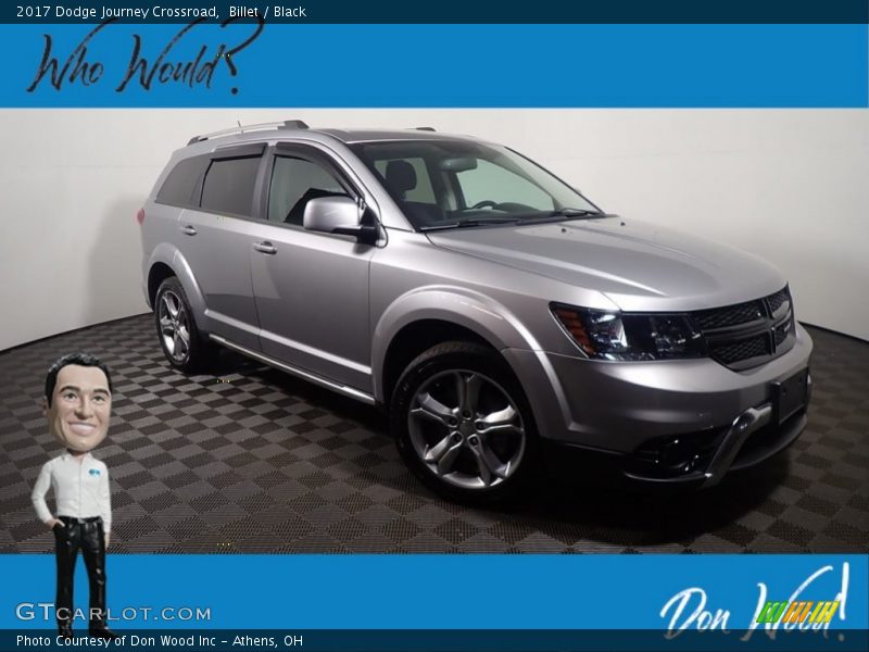 Billet / Black 2017 Dodge Journey Crossroad