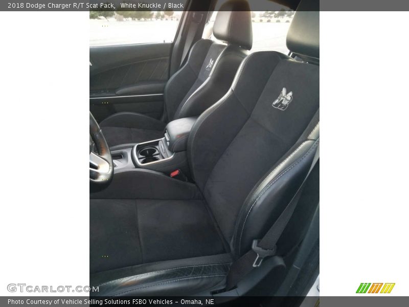 White Knuckle / Black 2018 Dodge Charger R/T Scat Pack