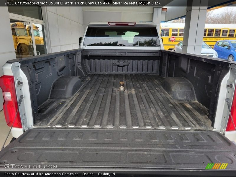 Silver Ice Metallic / Jet Black 2021 Chevrolet Silverado 3500HD Work Truck Crew Cab 4x4